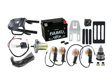 Umrüstkit Bye Bike, Anlasser-Blinker (Mofa) Umrüstkit Bye Bike, Anlasser-Blinker (Mofa)