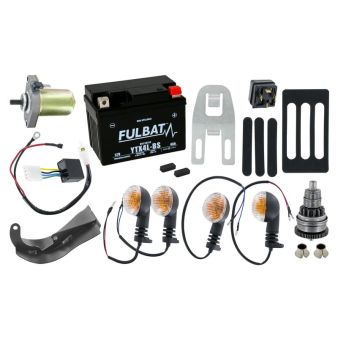 Umrüstkit Bye Bike Blinker-Anlasser, ohne Gepäckträger Umrüstkit Bye Bike Blinker-Anlasser, ohne Gepäckträger