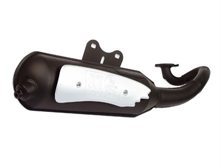 Echappement Giannelli Go Minarelli horizontal 50cc 2-t Echappement Giannelli Go Minarelli horizontal 50cc 2-t