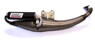 Auspuff Giannelli Extra Minarelli vertical Enddämpfer carbon Auspuff Giannelli Extra Minarelli vertical Enddämpfer carbon
