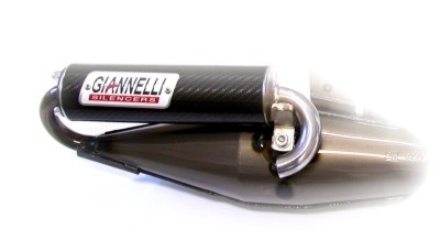 Auspuff Giannelli Extra Minarelli vertical Enddämpfer carbon