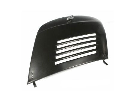 Couvercle latéral noir, Vepsa 50-125cc PV/ET3, avec serrure Couvercle latéral noir, Vepsa 50-125cc PV/ET3, avec serrure