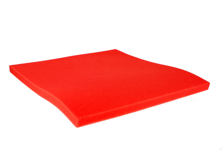 Luftfiltermatte 28x30x1,5cm (rot)