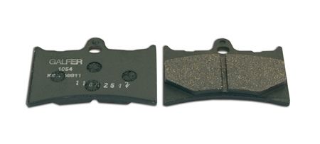 Mâchoire de frein Galfer organiques, moto Aprilia RS125 avant (67.4 x 50.7 x 7 mm) Mâchoire de frein Galfer organiques, moto Aprilia RS125 avant (67.4 x 50.7 x 7 mm)