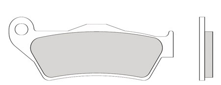 Bremsbeläge vorne/hinten Galfer organisch 94.0 x 36.7 x 7.6 mm