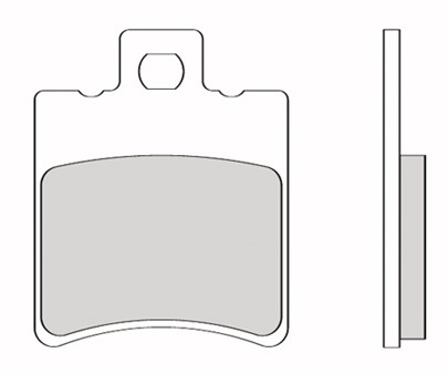 Plaquettes de frein avant/arriére Ferodo semi-métal 39.7 x 49.5 x 6.5 mm Plaquettes de frein avant/arriére Ferodo semi-métal 39.7 x 49.5 x 6.5 mm