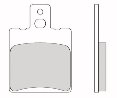 Bremsbeläge vorne Galfer organisch 39.8 x 56.3 x 7.3 mm