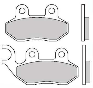 Bremsbeläge vorne Galfer organisch 70.2 x 41.1 x 8.0 mm/85.1 x 44.3 x 8.0 mm Bremsbeläge vorne Galfer organisch 70.2 x 41.1 x 8.0 mm/85.1 x 44.3 x 8.0 mm