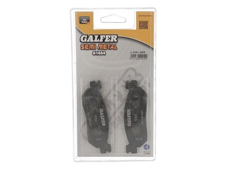 Plaquettes de frein GALFER semi-métal (paire)
