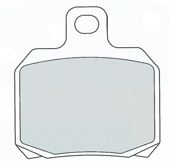 Bremsbeläge Galfer Semi-Metall, 50.8 x 53.9 x 8 mm, vorne/hinten