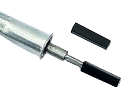 Kunststoffeinsatz universal, Adapter für Tacho / Tachowellen VDO Kunststoffeinsatz universal, Adapter für Tacho / Tachowellen VDO