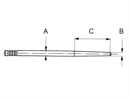 Düsennadel Dellorto PHBG, W 1