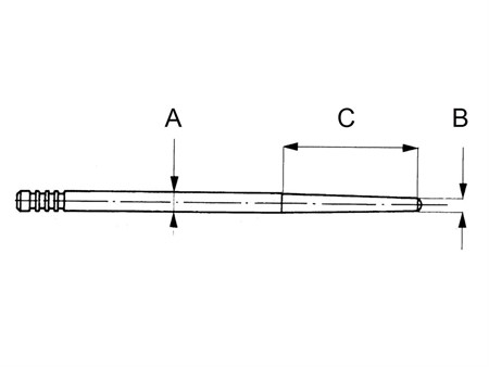 Düsennadel Dellorto PHBG, W 6
