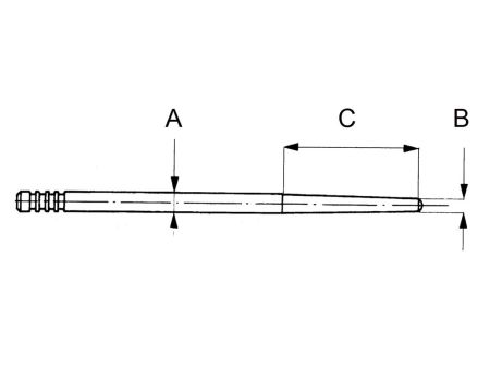 Düsennadel Dellorto PHBG, W 19