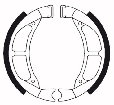 Mâchoires de freins Lucas (Ø 95 x 20 mm) Mâchoires de freins Lucas (Ø 95 x 20 mm)