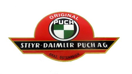 Aufkleber Puch MS/Florida