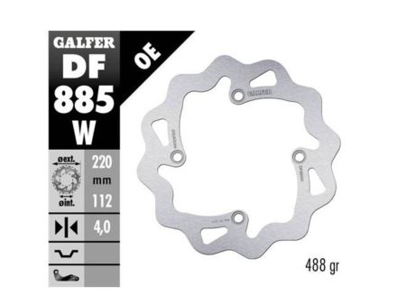 Disque de freins Galfer W 220/112/4mm