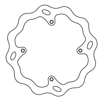 Bremsscheibe Galfer Wave Disc W 201/110/3mm Bremsscheibe Galfer Wave Disc W 201/110/3mm