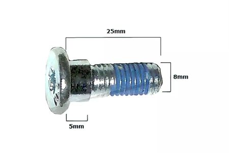 Vis pour disque de frein M8 x 25mm, Derbi Senda