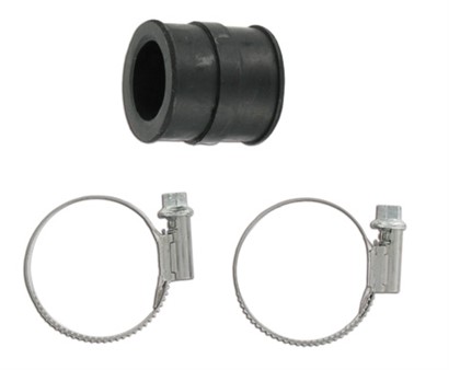 Manchon souple avec colliers, carburateur Dell'Orto PHBG/ Polini CP (sauf evolution) Manchon souple avec colliers, carburateur Dell'Orto PHBG/ Polini CP (sauf evolution)