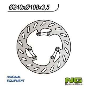 Disque de frein NG 240/108/3.5mm 6 trou Disque de frein NG 240/108/3.5mm 6 trou