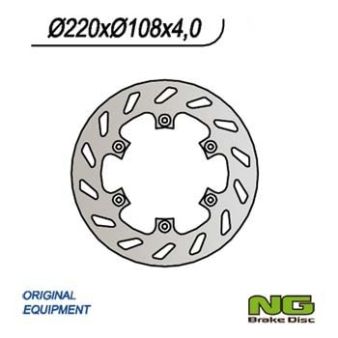 Disque de freins NG 220/108/4mm 6 trou