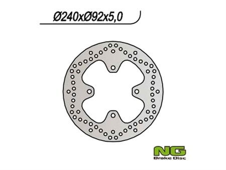 Disque de frein NG 240/92/5mm 4 trou Disque de frein NG 240/92/5mm 4 trou