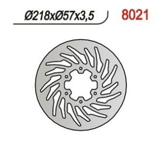 Disque de freins NG 218/57/3.5mm 6 trou Disque de freins NG 218/57/3.5mm 6 trou
