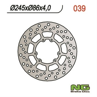 Disque de freins NG 245/86/4mm 6 trou Disque de freins NG 245/86/4mm 6 trou