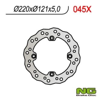Disque de freins NG 220/121/5mm 4 Loch Disque de freins NG 220/121/5mm 4 Loch