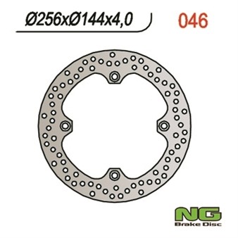 Disque de freins NG 256/144/4mm 4 trou