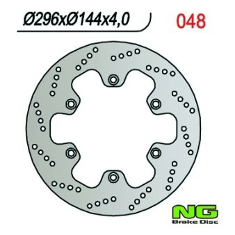 Bremsscheibe NG 296/144/4mm 6 Loch Bremsscheibe NG 296/144/4mm 6 Loch