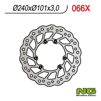 Disque de freins NG 240/101/3mm 6 trou