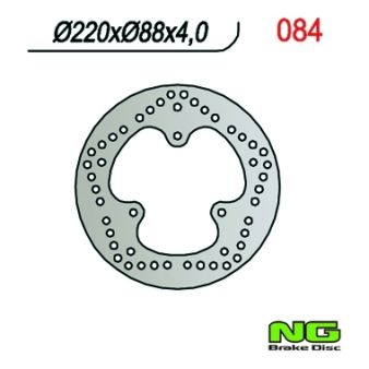 Disque de freins NG 220/88/4mm 3 trou Disque de freins NG 220/88/4mm 3 trou