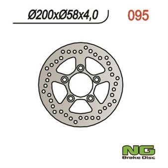 Disque de freins NG 200/58/4mm 5 trou
