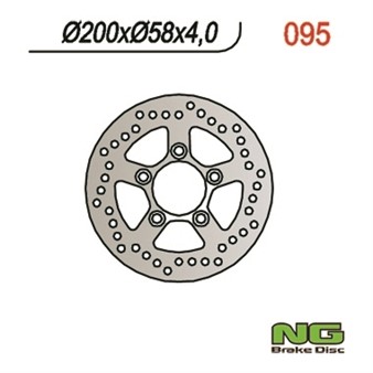 Bremsscheibe NG 200/58/4mm 5 Loch Bremsscheibe NG 200/58/4mm 5 Loch