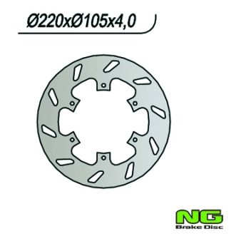 Disque de freins NG 220/105/4mm 6 trous Disque de freins NG 220/105/4mm 6 trous