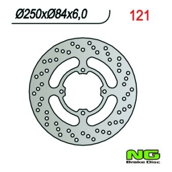 Disque de freins NG 250/84/6mm 4 trou Disque de freins NG 250/84/6mm 4 trou
