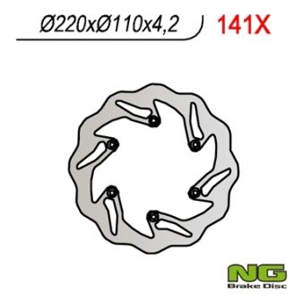 Disque de freins NG 220/110/4.2mm 6 trou Disque de freins NG 220/110/4.2mm 6 trou