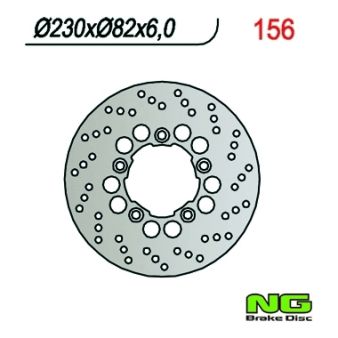 Bremsscheibe NG 230/82/6mm 5 Loch Bremsscheibe NG 230/82/6mm 5 Loch