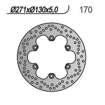 Disque de freins NG 271/130/5mm 6 trou Disque de freins NG 271/130/5mm 6 trou