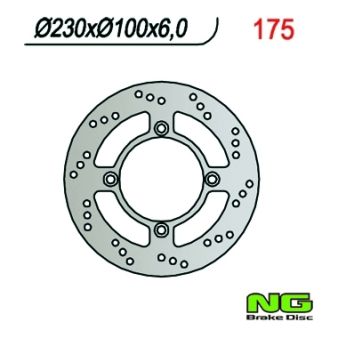Disque de freins NG 230/100/6mm 4 trou Disque de freins NG 230/100/6mm 4 trou