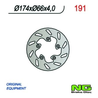 Disque de freins NG 174/66/4mm 5 trou Disque de freins NG 174/66/4mm 5 trou