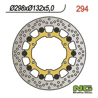 Disque de freins NG 298/132/5mm 6 trou Disque de freins NG 298/132/5mm 6 trou