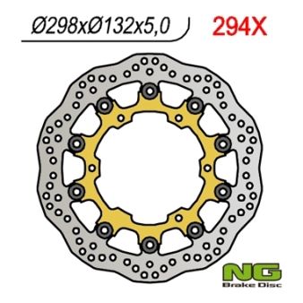 Disque de freins NG 298/132/5mm 6 trou Disque de freins NG 298/132/5mm 6 trou