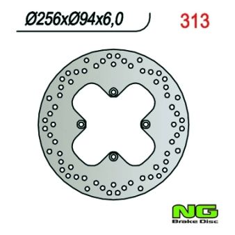 Disque de freins NG 256/94/6mm 4 trou Disque de freins NG 256/94/6mm 4 trou