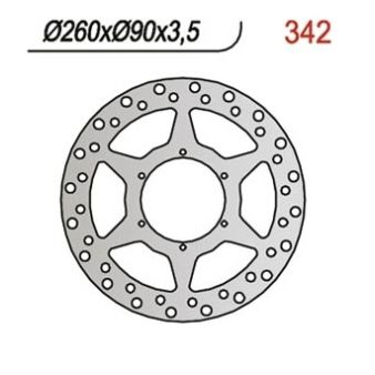 Disque de freins NG 260/90/3.5mm 6 trou Disque de freins NG 260/90/3.5mm 6 trou