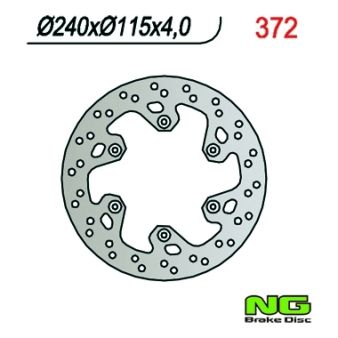 Bremsscheibe NG 240/115/4mm 6 Loch Bremsscheibe NG 240/115/4mm 6 Loch