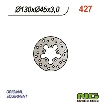 Disque de freins NG 130/45/3mm 5 trou