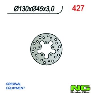 Disque de freins NG 130/45/3mm 5 trou Disque de freins NG 130/45/3mm 5 trou